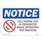 Signmission Sign, 10" H, Rigid Plastic, Cell Phone Use Is Prohibited Sign, Landscape, 1014-L-10534 OS-NS-P-1014-L-10534 - alternate 1